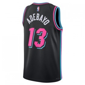 Dres Miami Heat Bam Adebayo Nike 2025-26 City Edition Crno Swingman